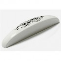 S 8221-90GL36DK430 MANER PLASTIC ALB LUCIOS CU FLORI 64MM