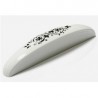 S 8221-90GL36DK430 MANER PLASTIC ALB LUCIOS CU FLORI 64MM