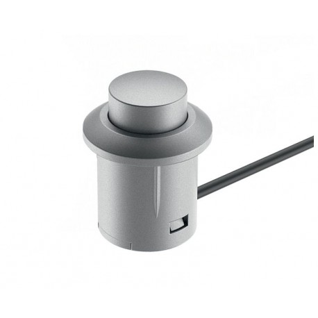 LED INTRERUPATOR ECO ON-OFF D12MM SILVER CABLU 2M 833.89.107