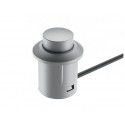LED INTRERUPATOR ECO ON-OFF D12MM SILVER CABLU 2M 833.89.107