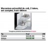 MAGIC CORNER HAFELE AMORT FRONT 450NN 2 TALERE DR 548.26.245