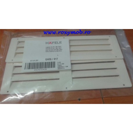 GRILA VENTILATIE PLASTIC FILDES 250X70MM 571.61.207