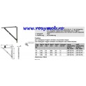 CONSOLA RABATABILA 200X210 MM 15KG MARO 287.40.140