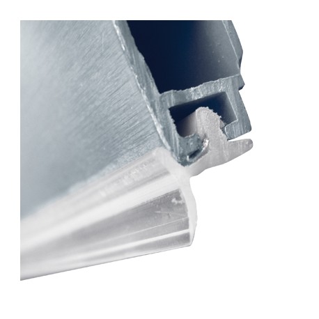 PLINTA H120 MM PLASTIC FOLIE ALUMINIU 4M 24.EZJ0.120.08