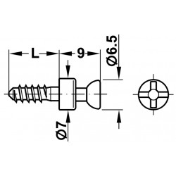 DEMONTABIL RAFIX 20 BOLT S20 GALV 3/11 263.20.810