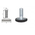 PICIOR NIV REGL CU SURUB M8X22, DIM 28 NEGRU, COD 442.42.19
