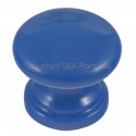 BUTON PLASTIC ROTUND D32XH27MM ALBASTRU 484.09.14
