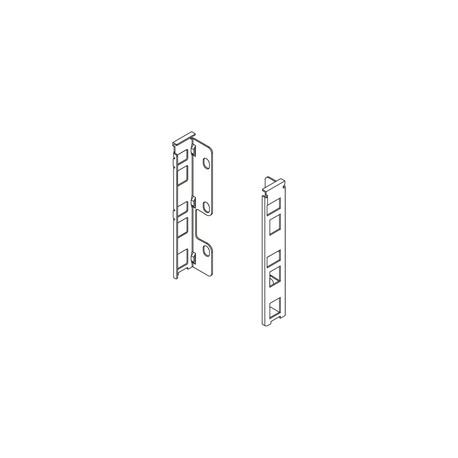 ZB7K000S SUPORT SPATE LEMN INALTIME K 140MM NEGRU