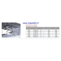 SUPORT PAHARE STARAX 1 BRAT 120X500X70MM S4042