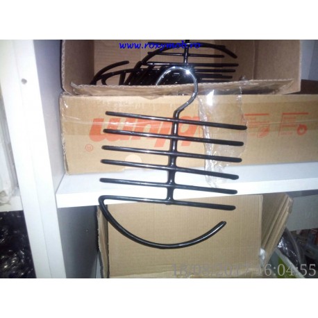 SUPORT UMERAS CRAVATE SI ESARFE NEGRU 220X65 MM 68S30