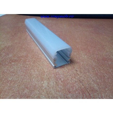 PROFIL ALUMINIU LED + CAPAC 9029 ( 3 METRI )
