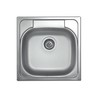 CHIUVETA LIV INOX N-309BK ST/N-309JK DR 480X480X155MM