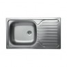 CHIUVETA LIV INOX EC-142DK PANZAT 860X435X165MM