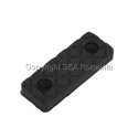 ALUNECATOR PLASTIC SET 50 BUC 53X19 MM NEGRU 452.15.19