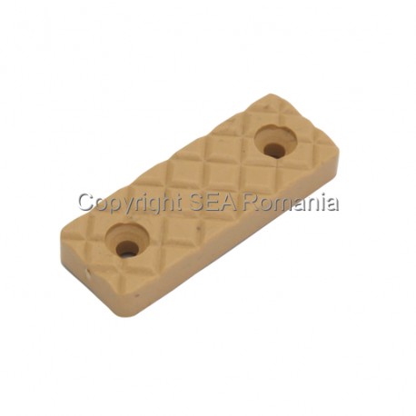 ALUNECATOR PLASTIC SET 50 BUC 53X19 MM BEJ 452.15.12