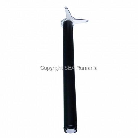 PICIOR SRO DESIGN H710 MM D60 MM NEGRU 440.26.19
