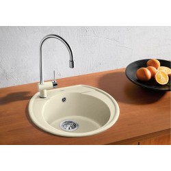 CHIUVETA BLANCO SILGRANIT RONDO VAL 45 535X490X180MM