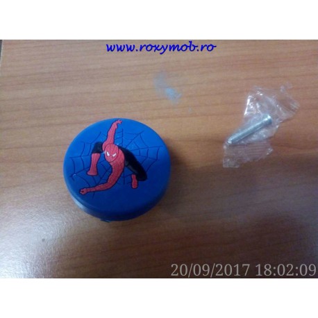 BUTON JUCARII SPIDERMAN ROTUND AM067 40X40X22MM