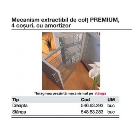 MAGIC CORNER HAFELE PREMIUM STANGA 548.63.283