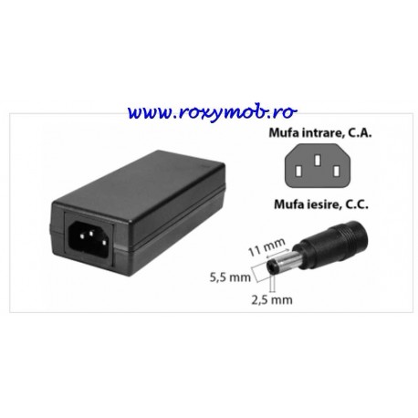 TRANSFORMATOR ALIMENTATOR 100-240V 12V 9.1-10A 2.5X 75 460