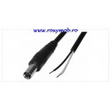 CABLU ALIM JACK TATA 2.1X5.5X11MM 30CM 72 723