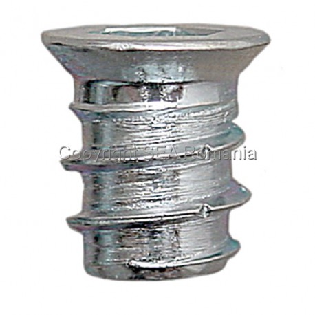 BUCSA DUBLU FILETATA M6XDIM10MMXL13MM, 434.32.01