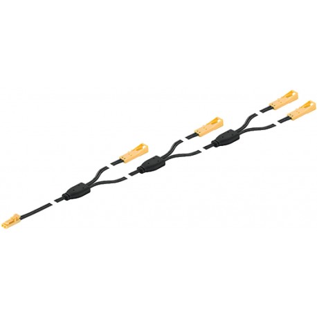 LED CABLU DISTRIBUITOR 4 IESIRI NEGRU 6.5ML 3.5A 833.74.773