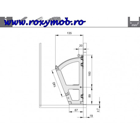 PANTOFAR 1 RAND HAFELE ALB 892.14.719