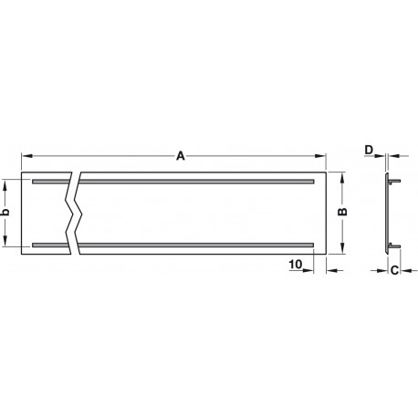 GRILA VENTILATIE ALUMINIU 250X150MM 575.20.951