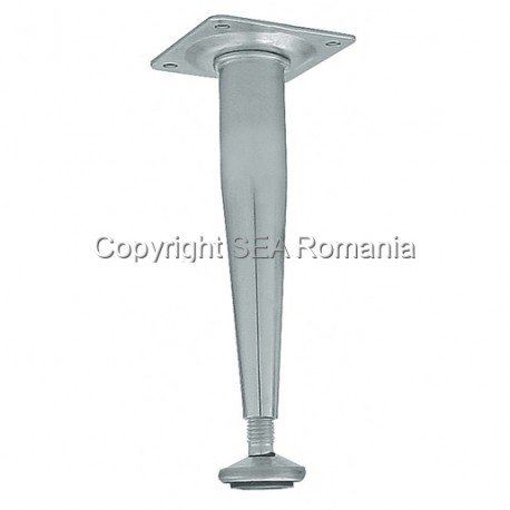 PICIOR METALIC REGLABIL MOBILA CONIC 150MM CROMAT 442.03.22