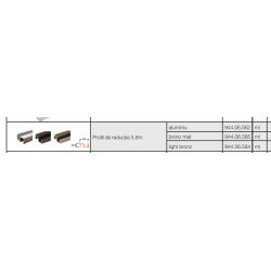 SISTEM ADOOR PROFIL REDUCERE 10 MM-A18 LIGHT 5.8M 944.06.584