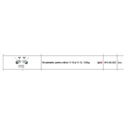 SISTEM ADOOR KIT ASIMETRIC USA H10 SI H18 944.06.020
