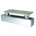 PICIOR CANAPEA METALIC 200X200XH65MM CROMAT 444.40.22