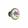 BUTON PORTELAN FLOARE ROZ INCADRAT 486.41.107