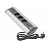 PRIZA GTV BLAT UNGHIULARA 3XSCHUKO+2USB