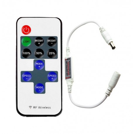 CONTROLER BANDA LED MONOCROM TELECOMANDA RF 11TASTE 10100642