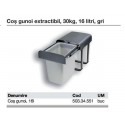 COS GUNOI EXTRACTIBIL 30KG 16L GRI 503.34.551