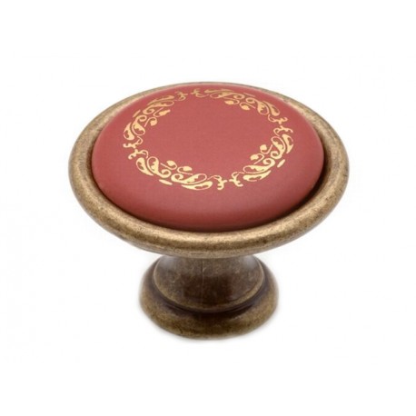 BUTON PORTELAN GIUSTI P07.21.22.D1G BORDO