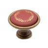BUTON PORTELAN GIUSTI P07.21.22.D1G BORDO
