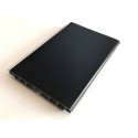 PLINTA H120 MM PLASTIC NEGRU 4 METRI