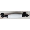 MANER PORTELAN ALB NEGRU DREPT 128MM 486.42.19