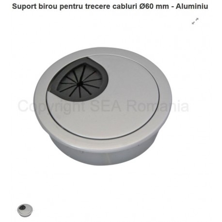 TRECERE CABLU D 60 ALUMINIU GRI 440.45.10