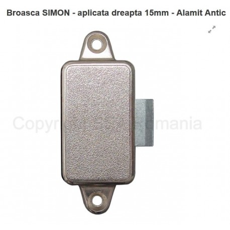 BROASCA APLICATA SIMON DREAPTA 15MM AAL 498.40.29