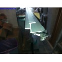 PROFIL MANER ALUMINIU CU FREZARE K, 3 METRI
