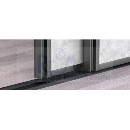 SISTEM ADOOR MANER VERTICAL U18 2.9ML ALU 944.06.700