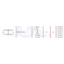 SISTEM ADOOR PROFIL H 24.8X20.3MM 5.8ML NEGRU 944.06.511