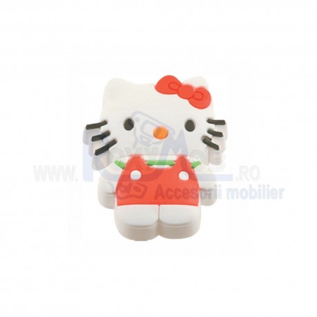 BUTON JUCARII PISICUTA ROSIE HELLO KITTY AM012 1077