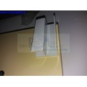 PROFIL DUBLU U 2.5 M ALB ECO 38 MM