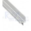 PROFIL MANER HAFELE TIP U ASIMETRIC L30X11MM 5M 126.20.920