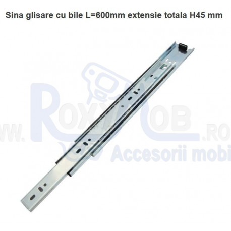 GLISIERA EXTRACTIE TOTALA 600 MM L45 MM 715.38.01